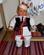 Costum traditional, de botez pentru baieti, Gabriel